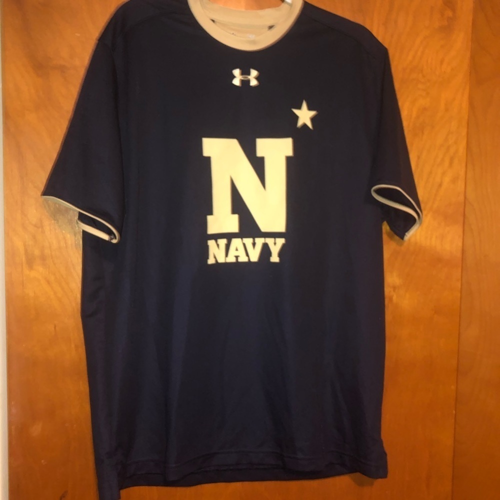 Under armour us navy united states shirt top L